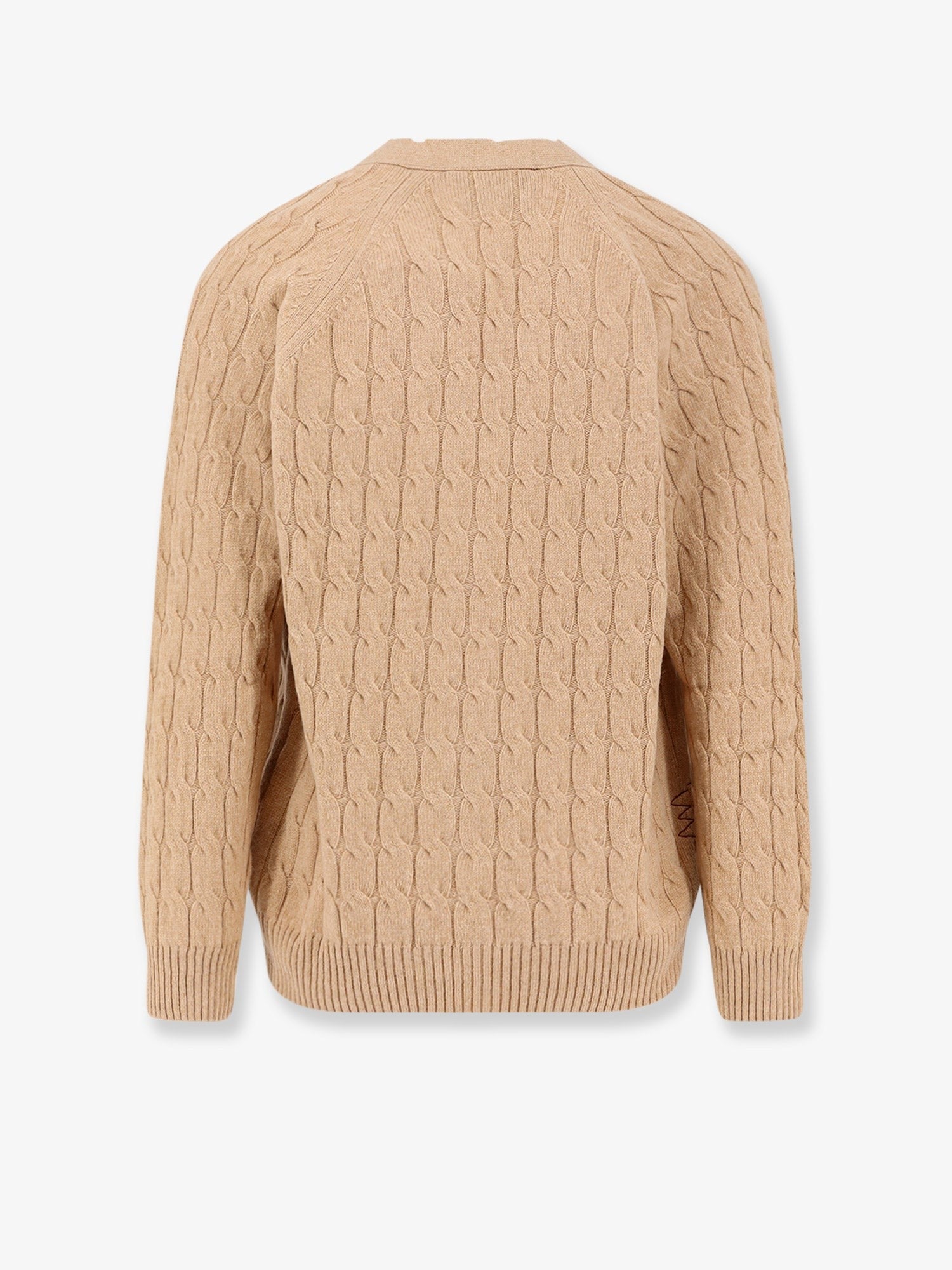 AMARANTO Wool and cashmere cardigan