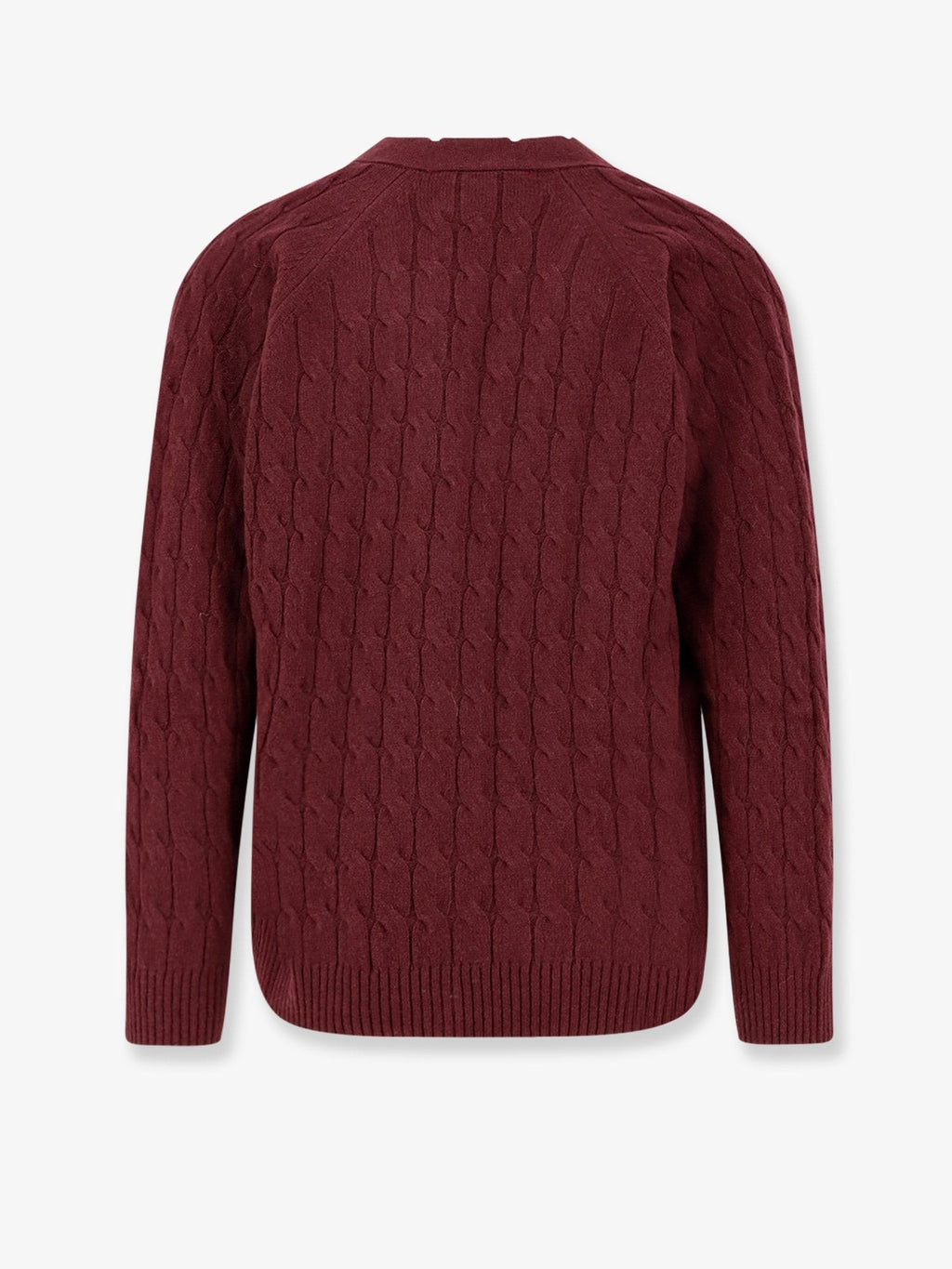 AMARANTO Wool and cashmere cardigan