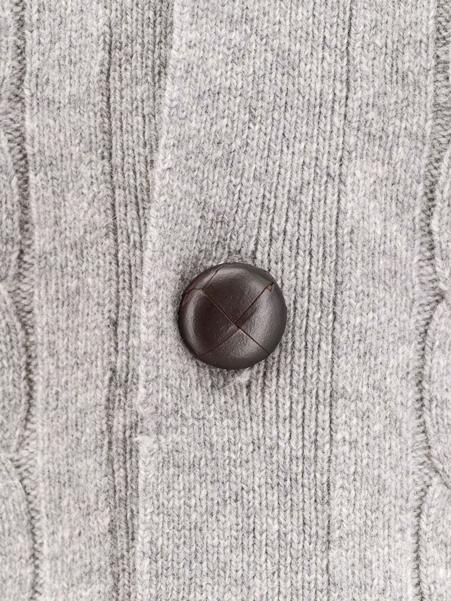AMARANTO Wool and cashmere cardigan