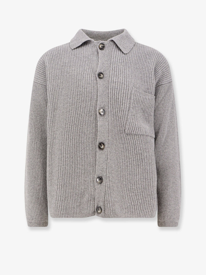 AMARANTO Wool and cashmere cardigan