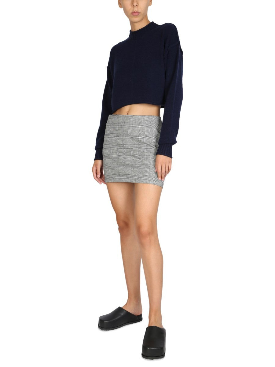 Max Mara WOOL AND CASHMERE CREW NECK SWEATER