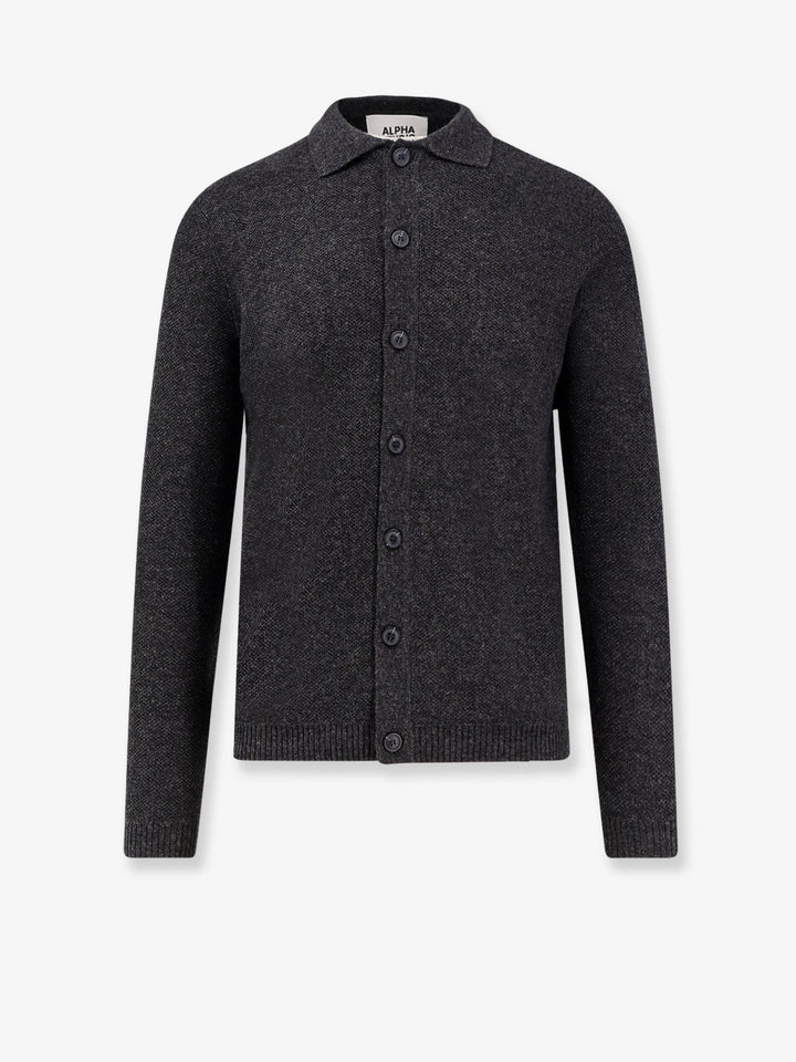 ALPHA-STUDIO Wool and cashmere cardigan