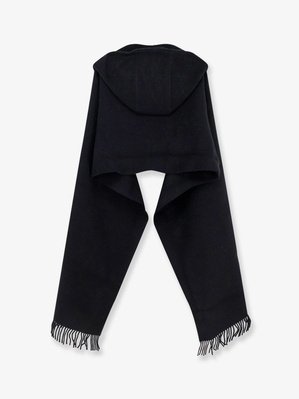 Brunello Cucinelli Wool and cashmere scarf with hood