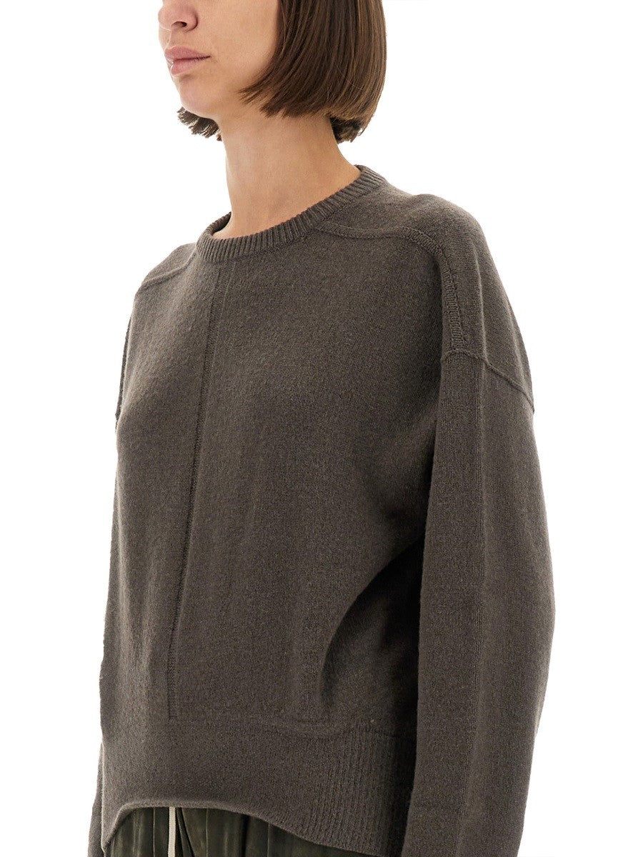 RICK OWENS WOOL AND CASHMERE SWEATER