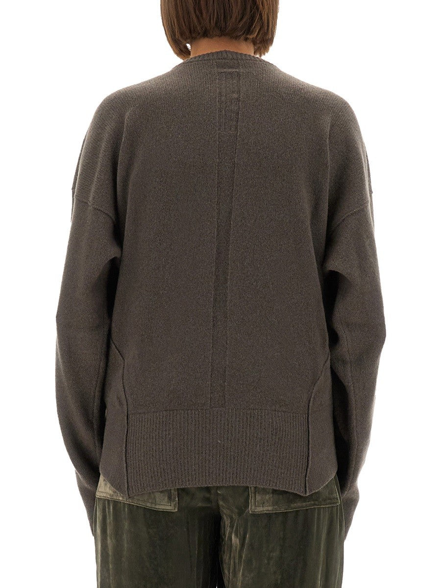 RICK OWENS WOOL AND CASHMERE SWEATER