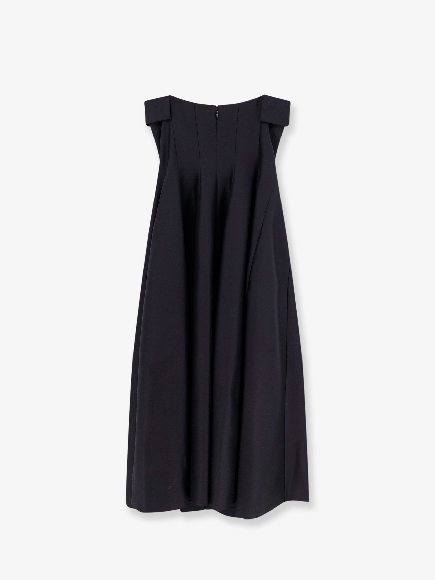 alberta ferretti Wool and silk midi dress