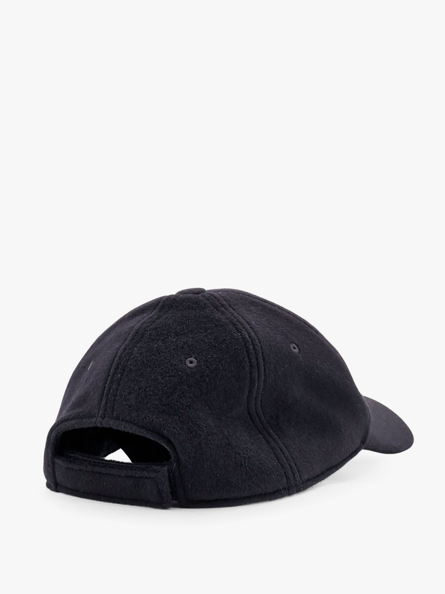 Fendi Wool blend baseball hat with logo embroidery