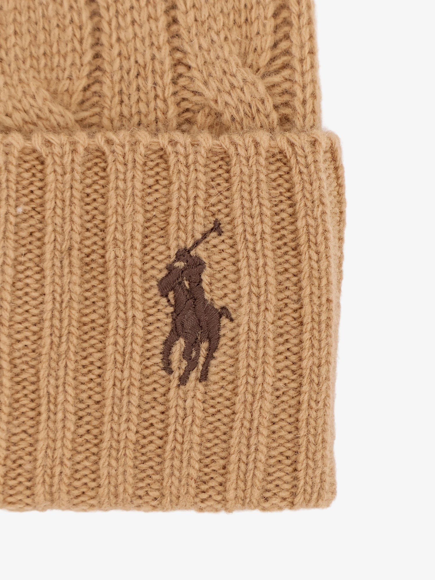 Polo Ralph Lauren Wool blend cable knit beanie hat