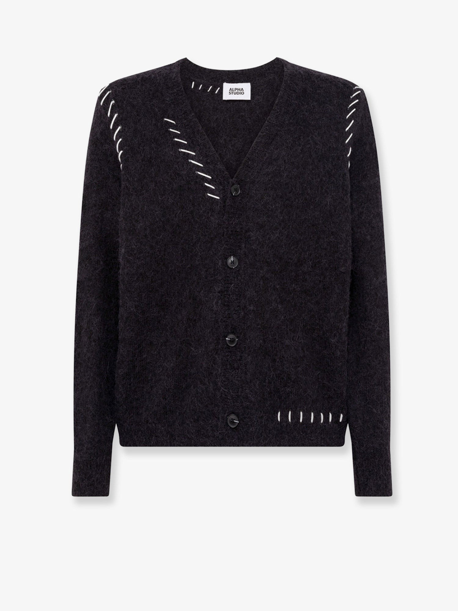 ALPHA-STUDIO Wool blend cardigan