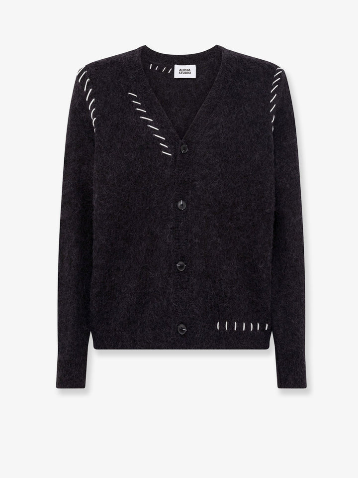 ALPHA-STUDIO Wool blend cardigan