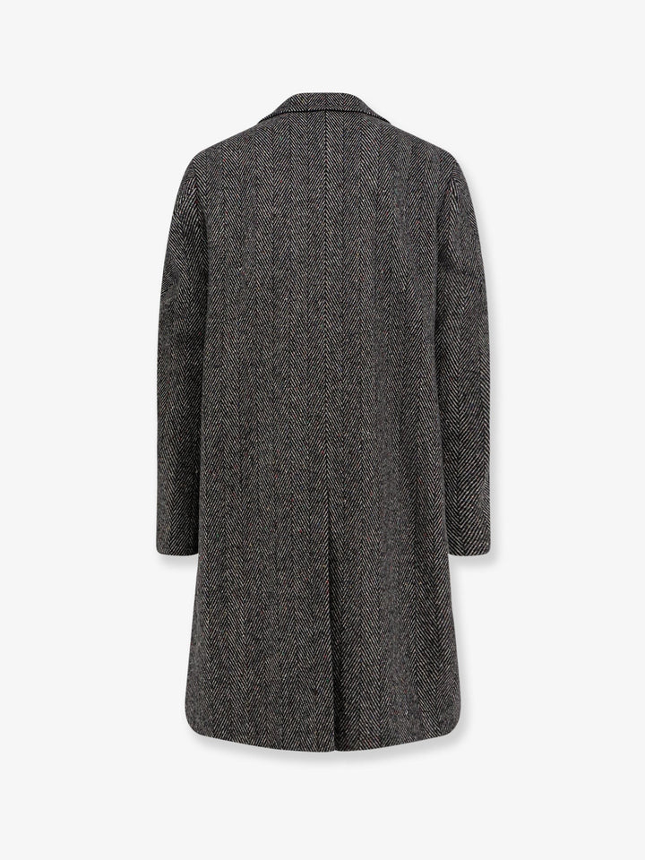 Givenchy Wool blend coat with herringbone motif
