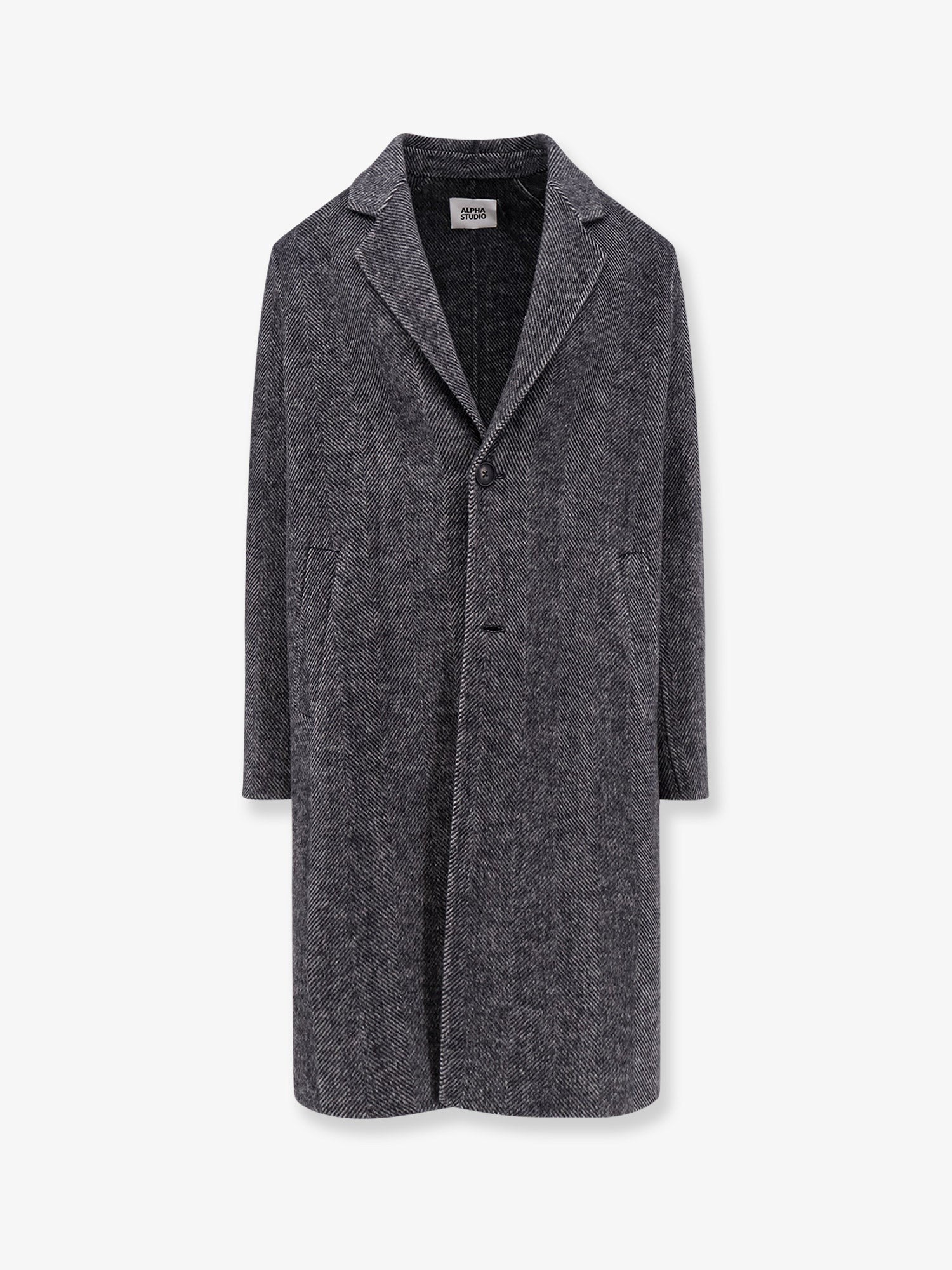 ALPHA-STUDIO Wool blend coat