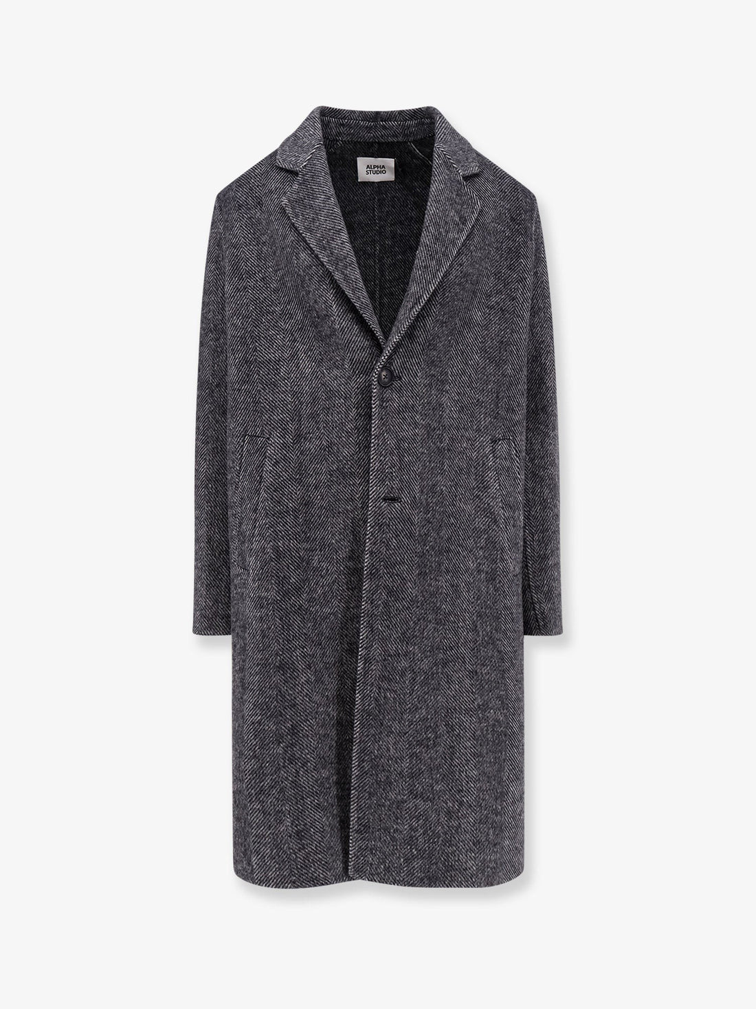 ALPHA-STUDIO Wool blend coat