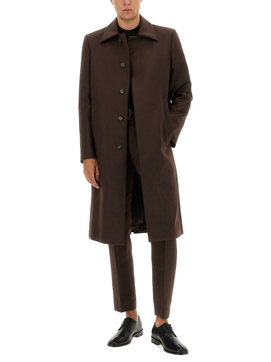 MM6 MAISON MARGIELA WOOL BLEND COAT
