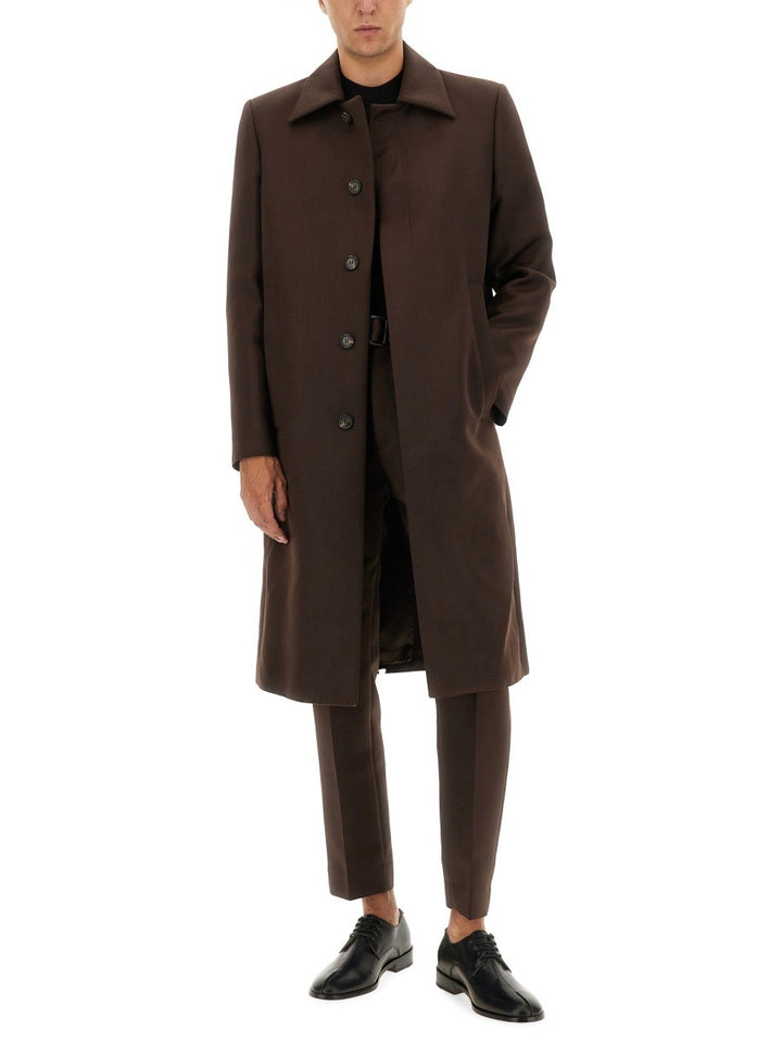 MM6 MAISON MARGIELA WOOL BLEND COAT