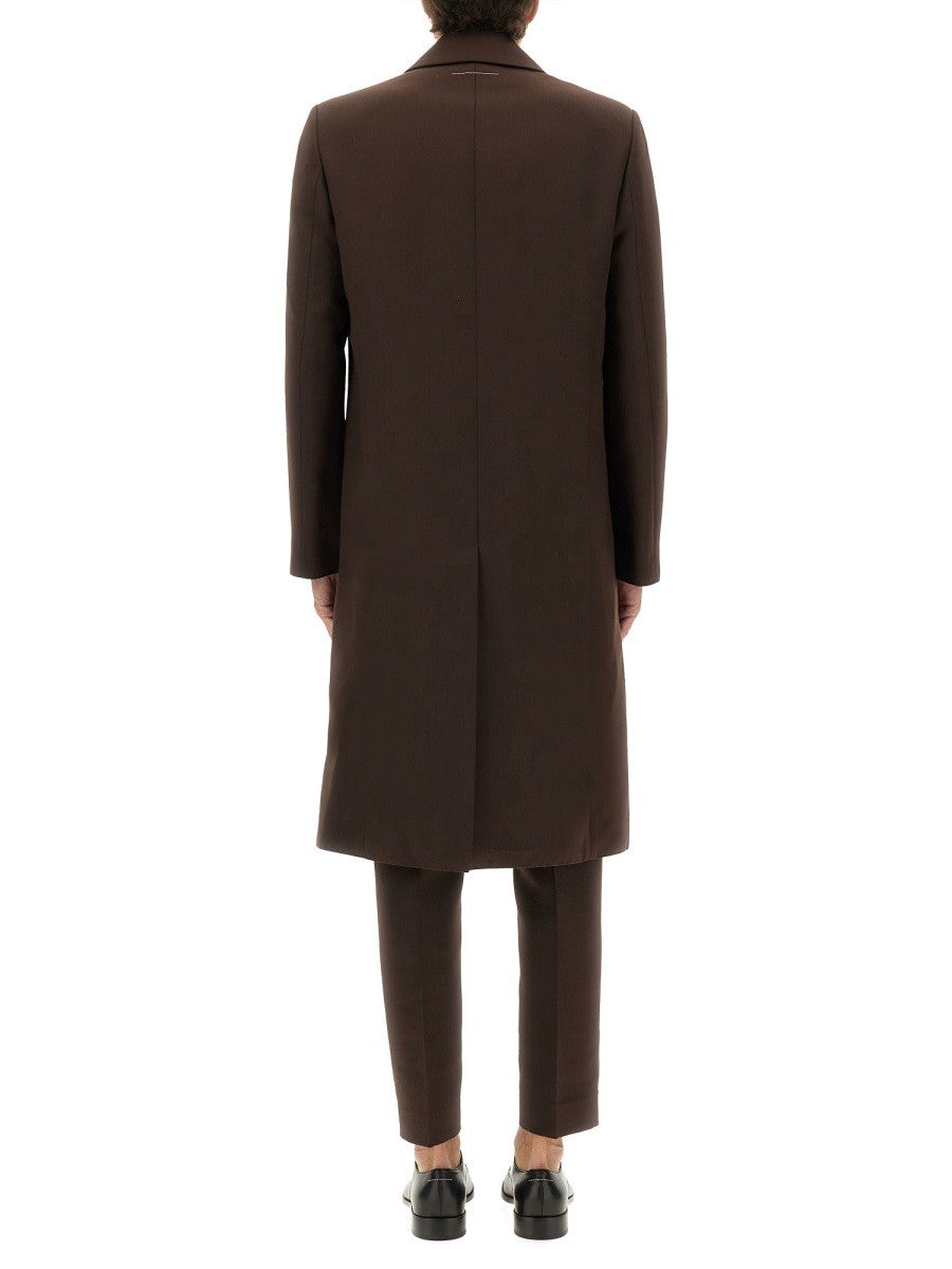 MM6 MAISON MARGIELA WOOL BLEND COAT