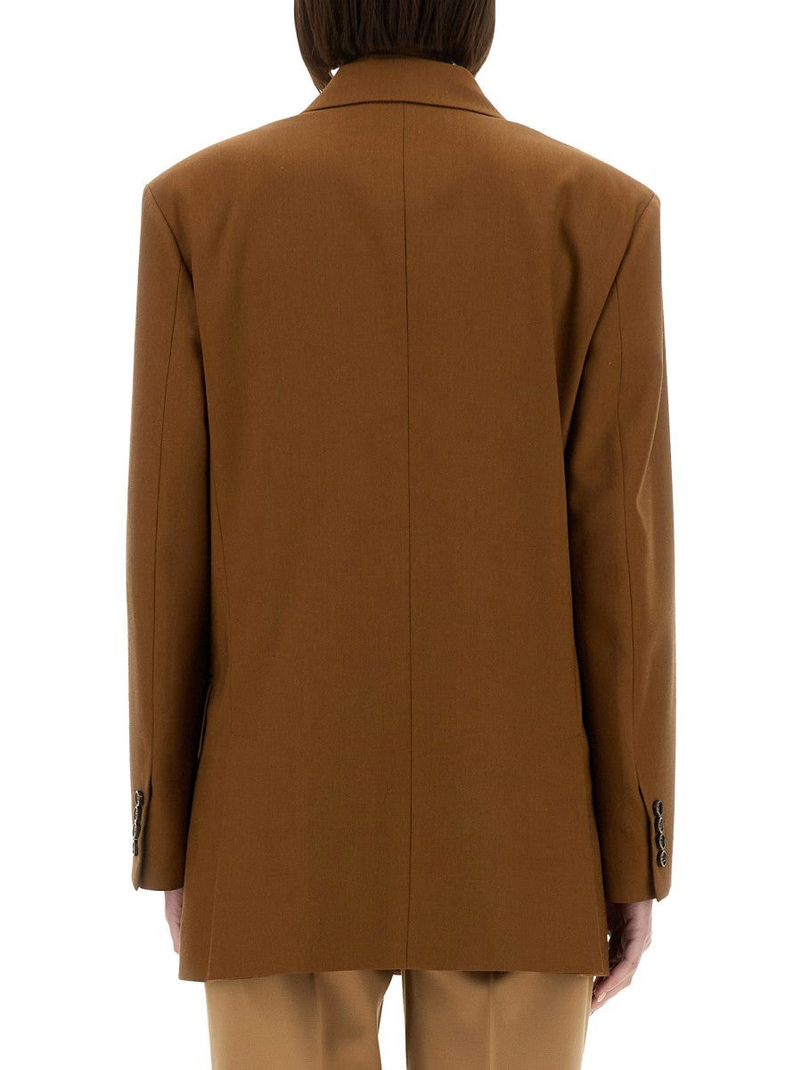 Max Mara WOOL BLEND DOUBLE-BREASTED JACKET