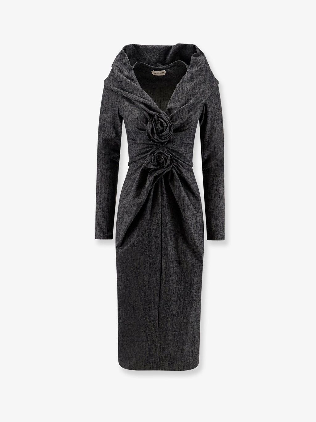 alberta ferretti Wool blend midi dress