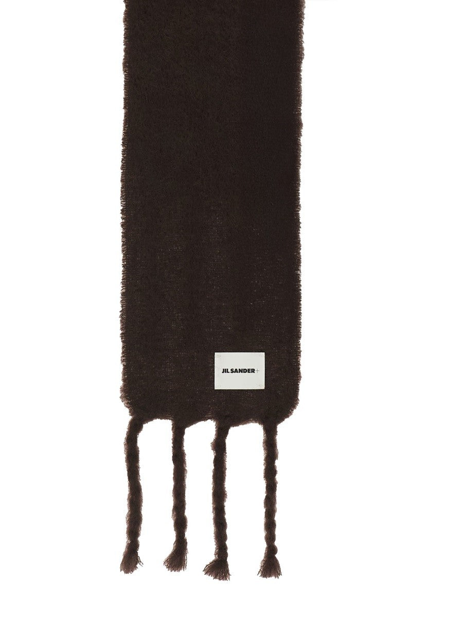 JIL SANDER WOOL BLEND SCARF