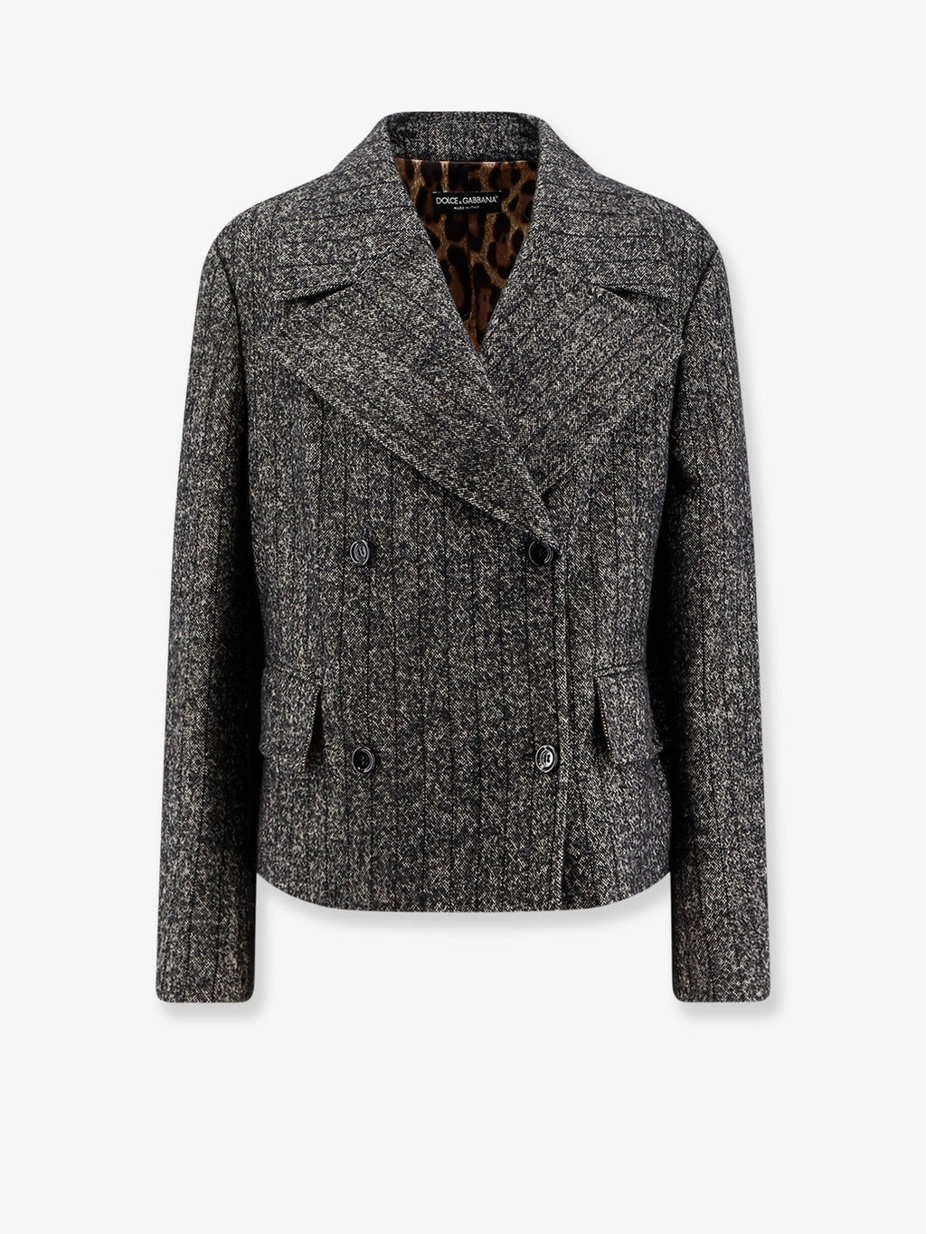 Dolce & Gabbana Wool blend striped double-breasted blazer