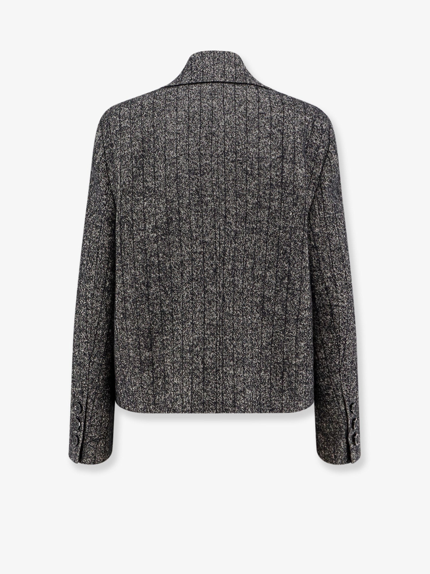 Dolce & Gabbana Wool blend striped double-breasted blazer