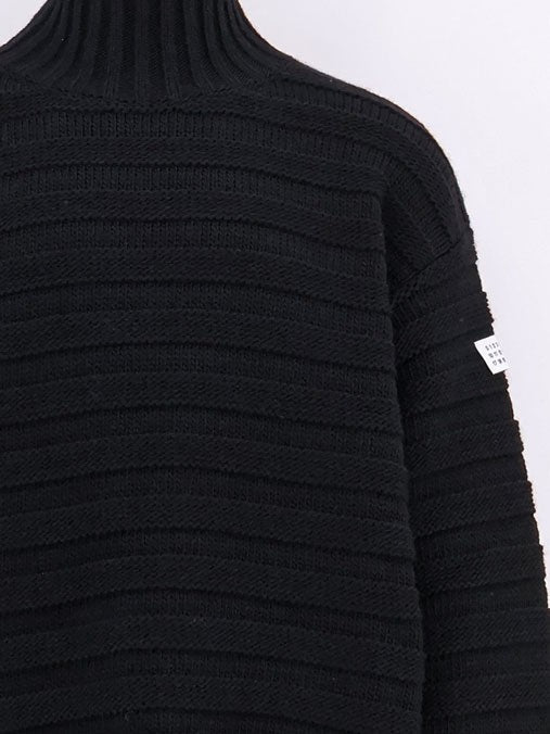 MM6 MAISON MARGIELA Wool blend sweater with distressed effect