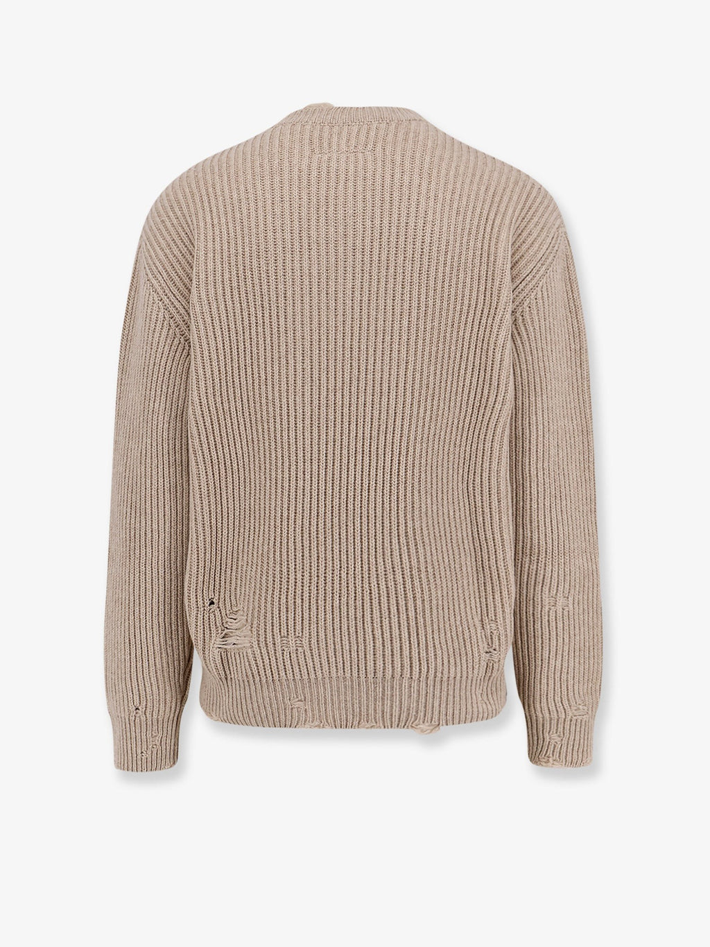 MM6 MAISON MARGIELA Wool blend sweater with distressed effect