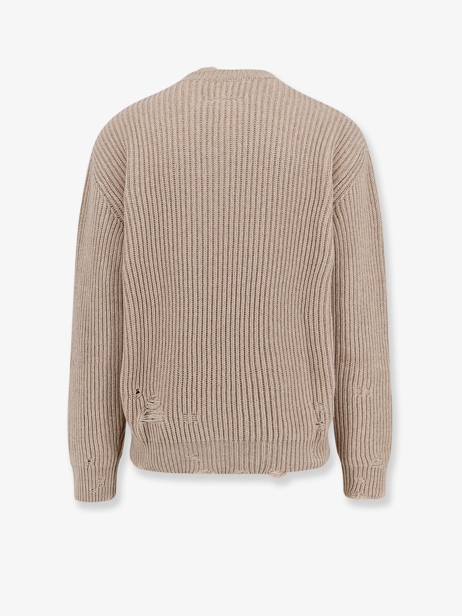 MM6 MAISON MARGIELA Wool blend sweater with distressed effect
