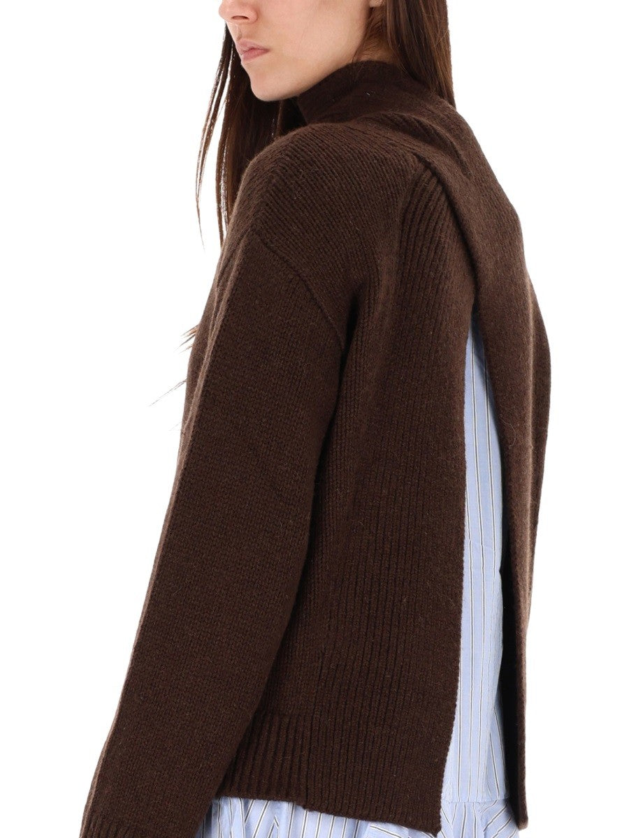 GANNI WOOL BLEND SWEATER