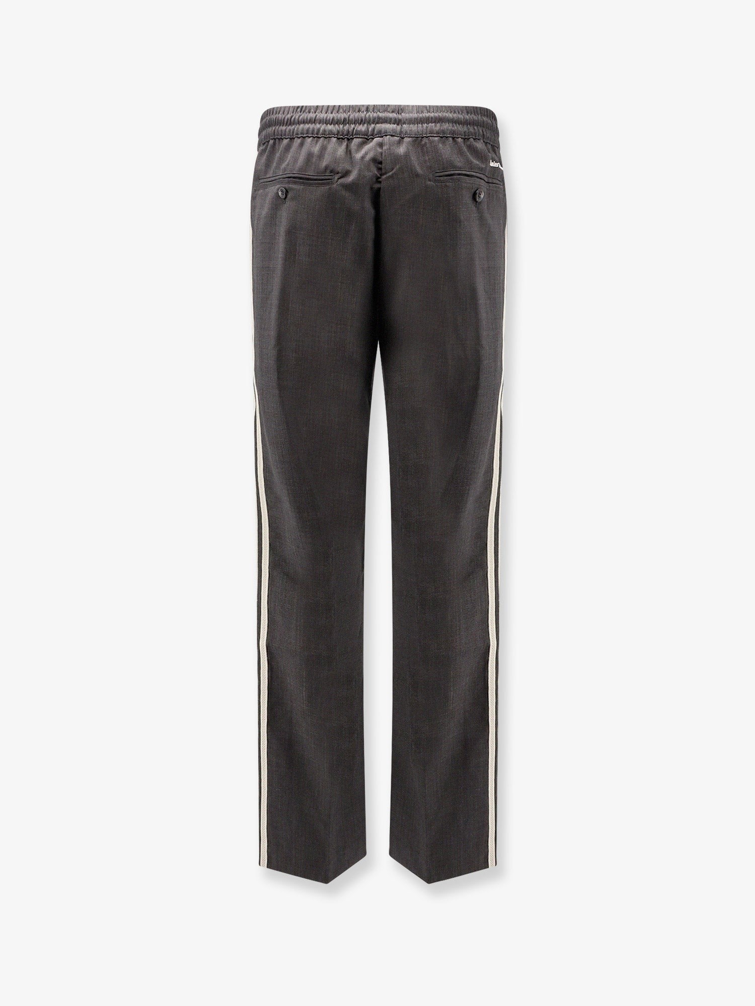 ADIDAS X WALES BONNER Wool blend trousers with iconic detail on the side
