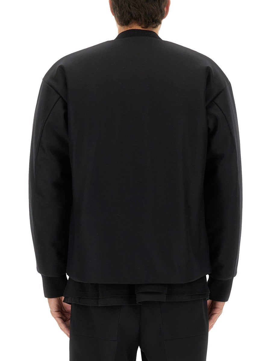 JIL SANDER WOOL BOMBER.