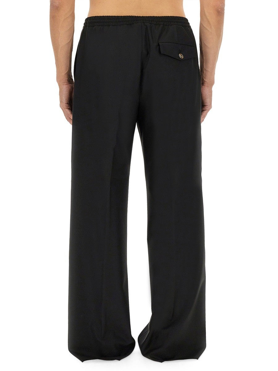 Moschino WOOL CANVAS PANTS