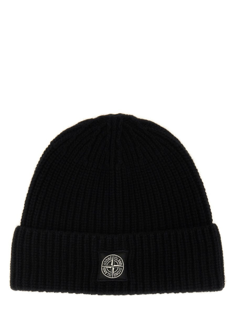 Stone Island WOOL CAP WITH LOGO