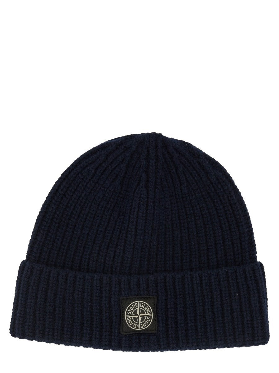 Stone Island WOOL CAP WITH LOGO