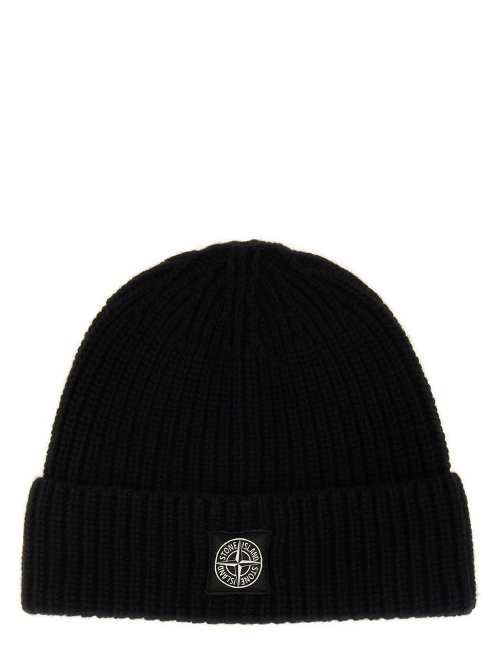 Stone Island WOOL CAP WITH LOGO