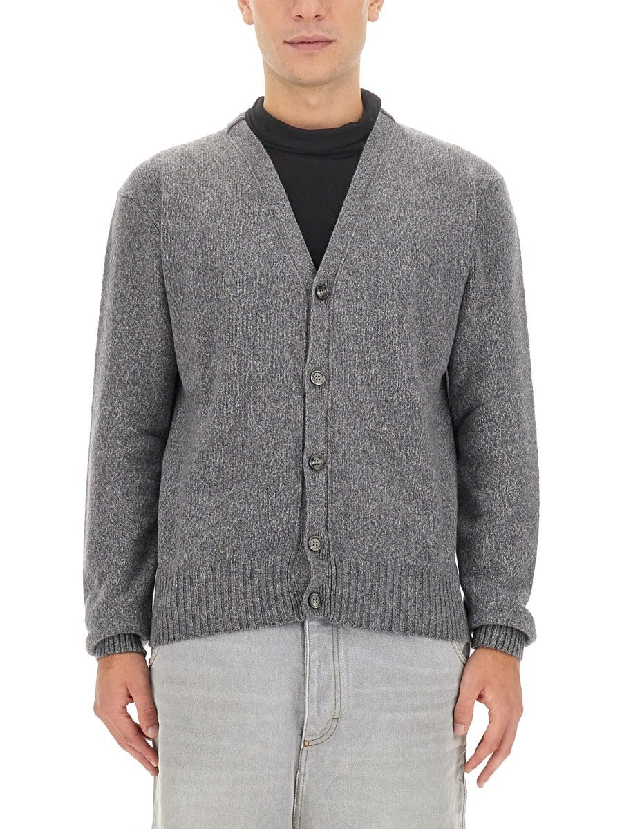 AMI PARIS WOOL CARDIGAN
