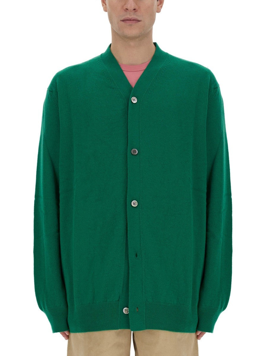 COMME DES GARCONS SHIRT WOOL CARDIGAN