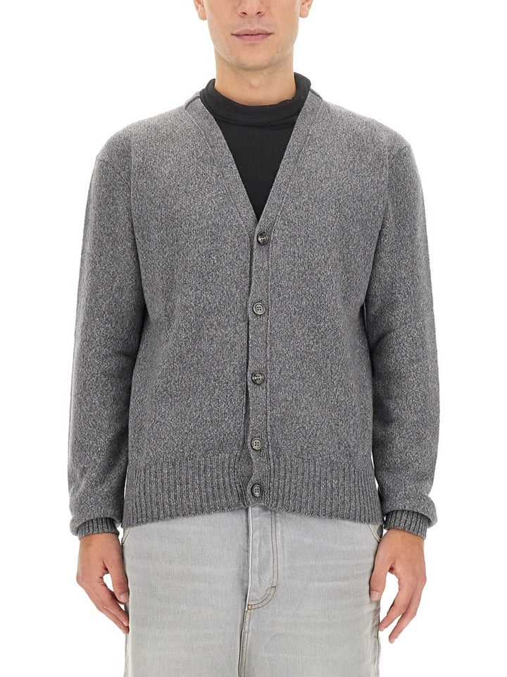 AMI PARIS WOOL CARDIGAN