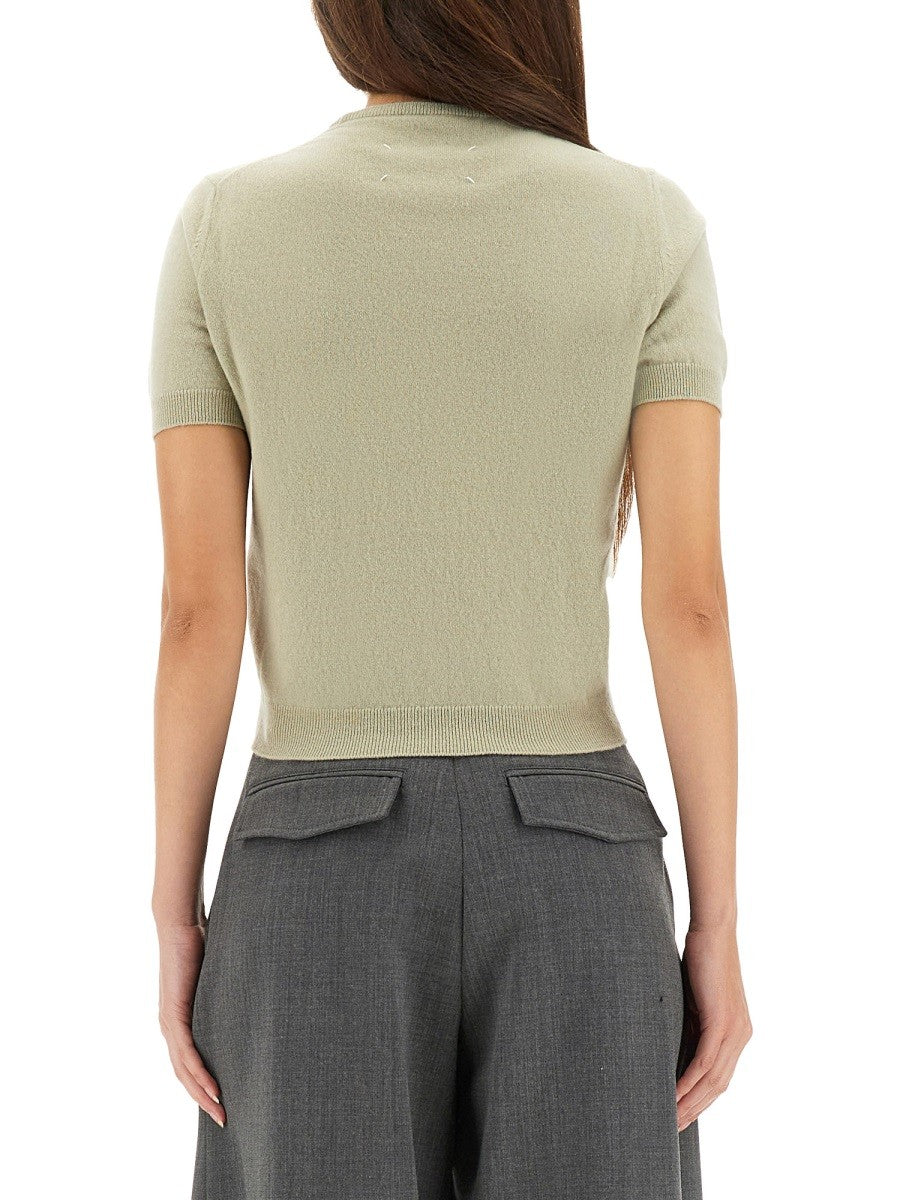 Maison Margiela WOOL CREW NECK T-SHIRT