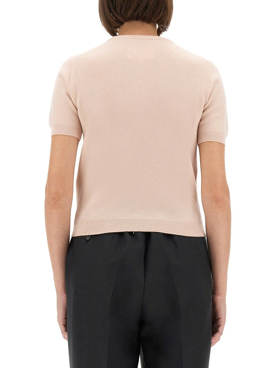 Maison Margiela WOOL CREW NECK T-SHIRT