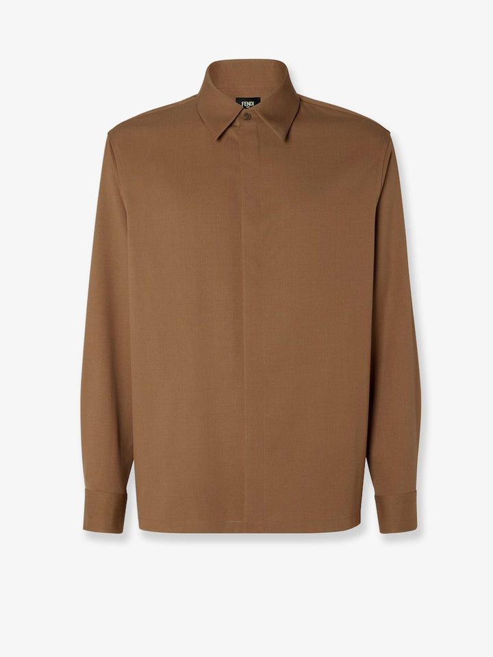 Fendi Wool gabardine shirt