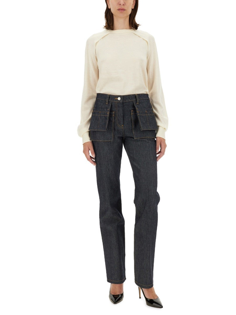 Helmut Lang WOOL JERSEY.