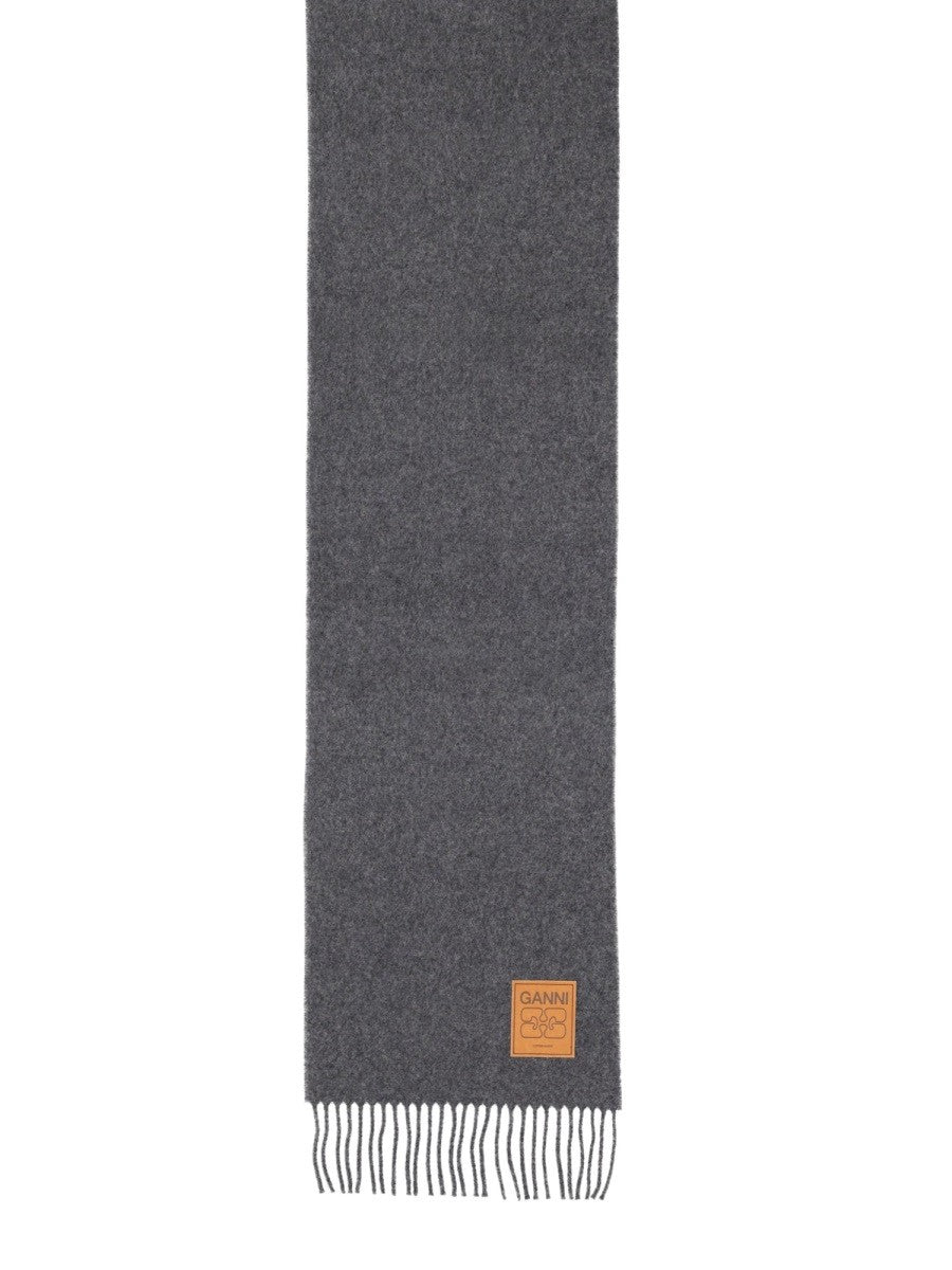 GANNI WOOL SCARF