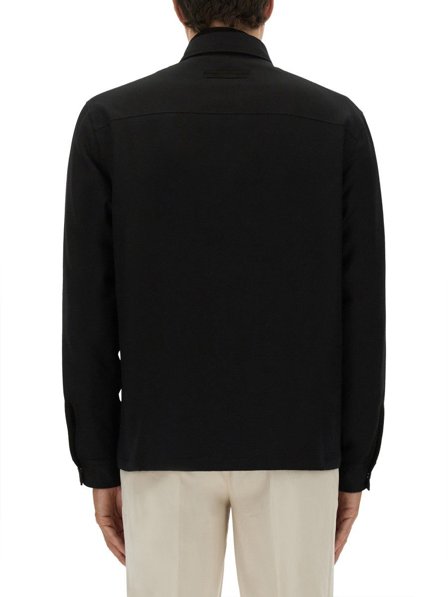 Zegna WOOL SHIRT