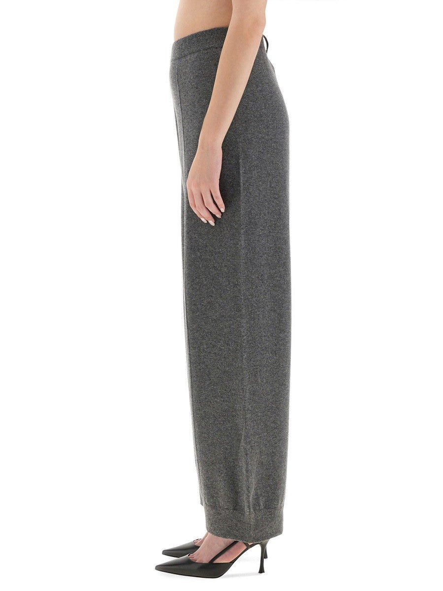 Fabiana Filippi WOOL, SILK AND CASHMERE PANTS