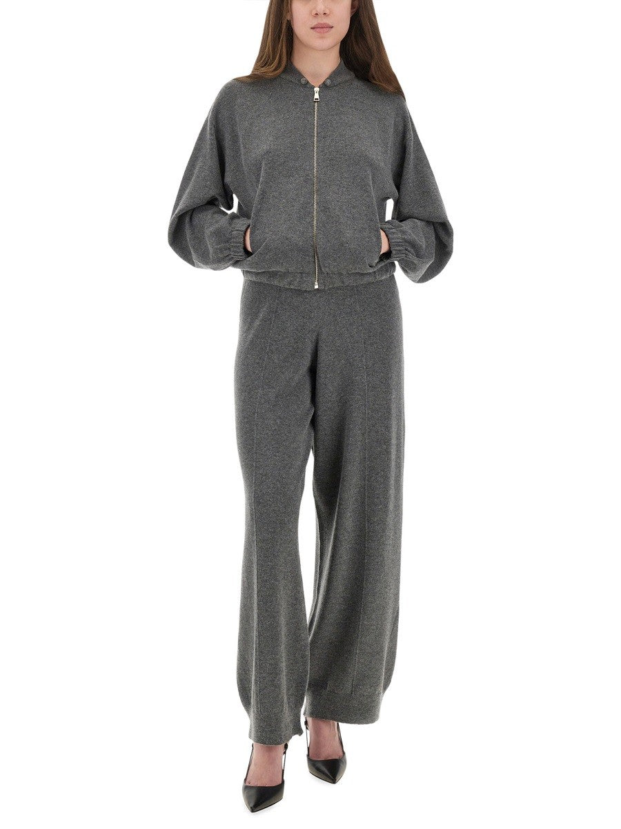 Fabiana Filippi WOOL, SILK AND CASHMERE PANTS