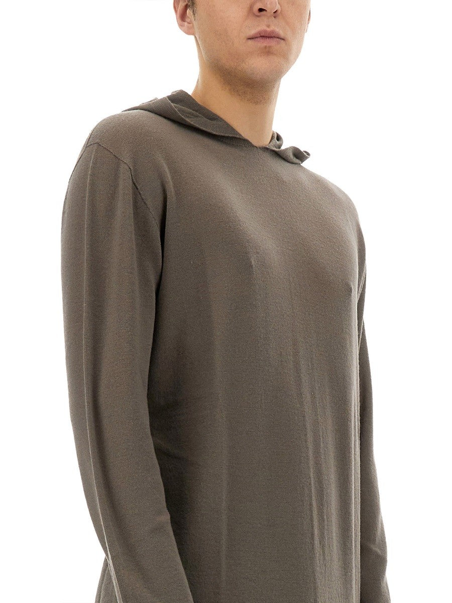RICK OWENS WOOL SWEATSHIRT