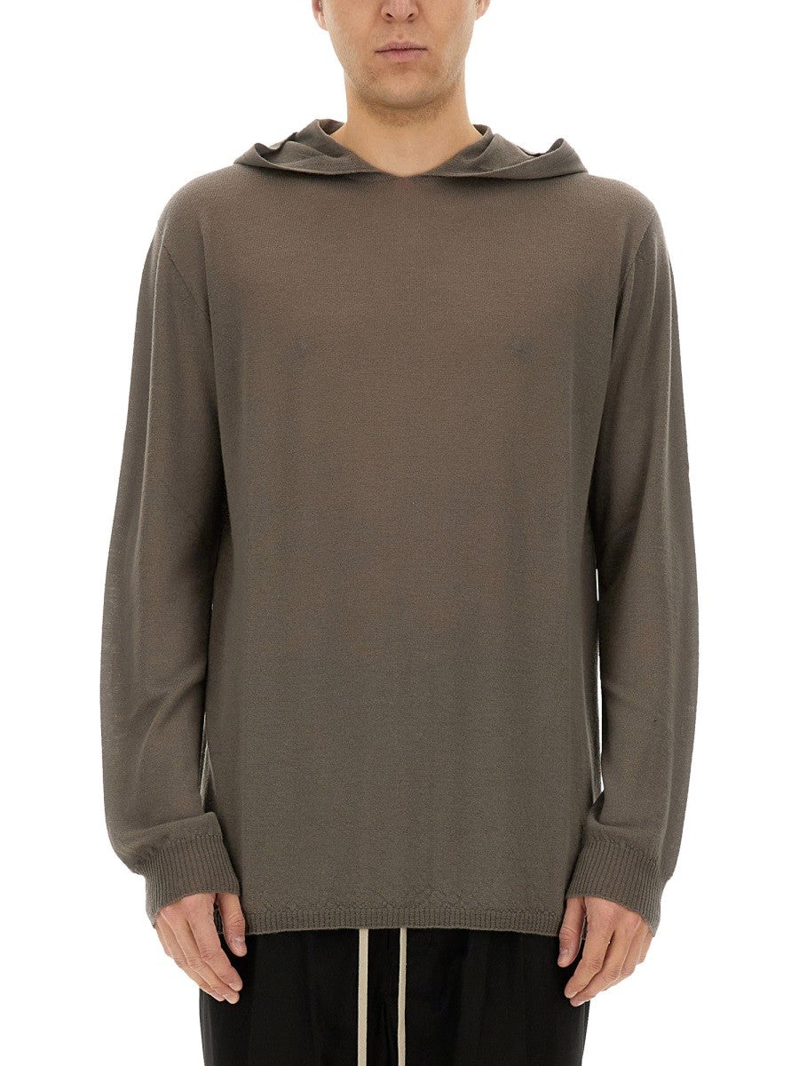 RICK OWENS WOOL SWEATSHIRT