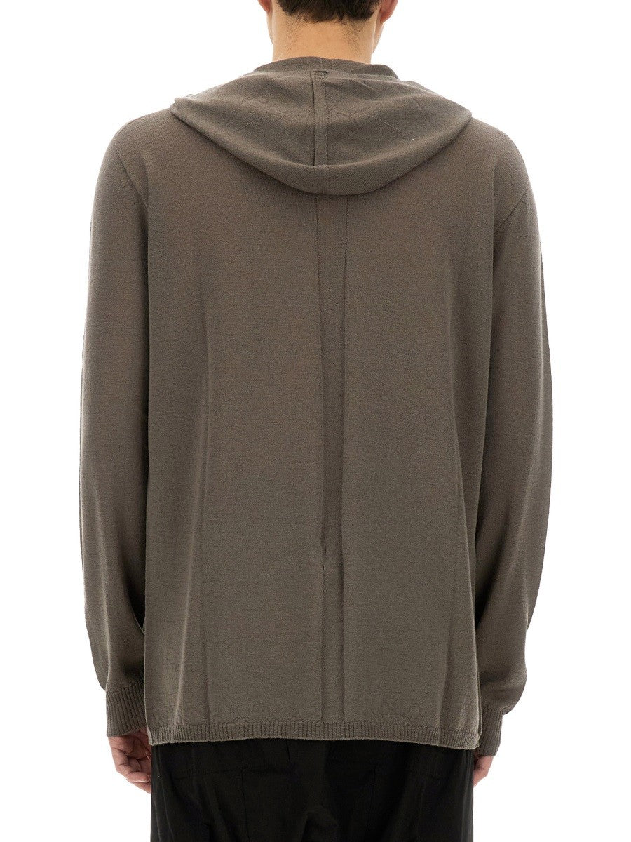RICK OWENS WOOL SWEATSHIRT