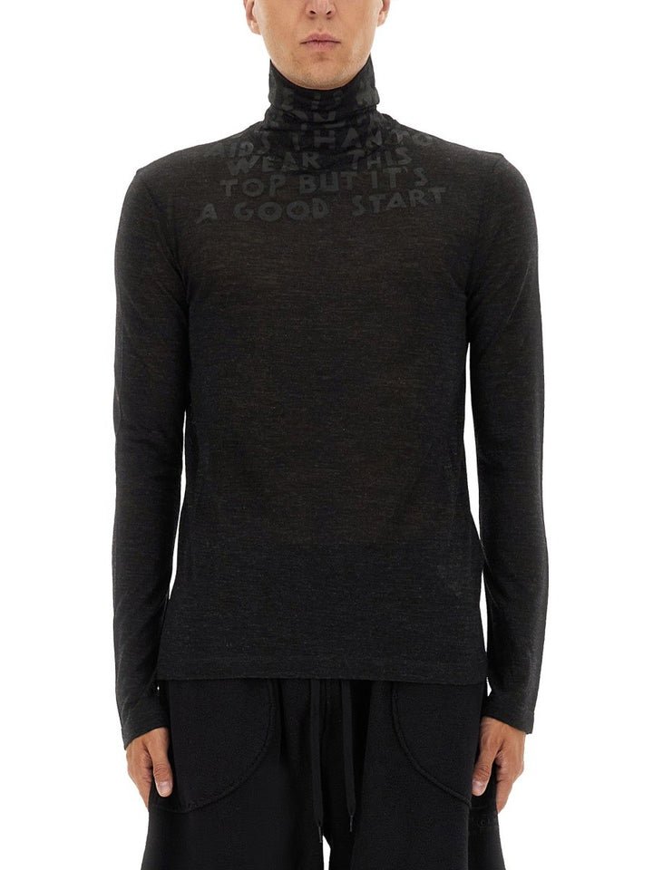 MM6 MAISON MARGIELA WOOL TURTLENECK SWEATER